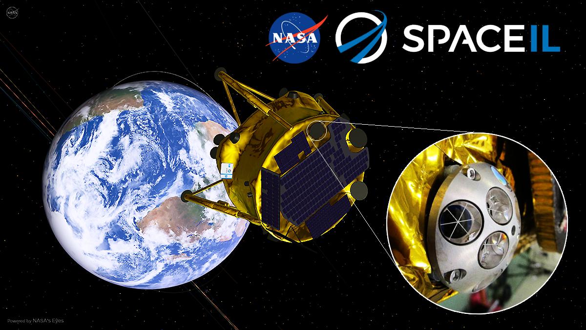 Sonda israelí rumbo a la Luna envía 'selfie' con la Tierra - sonda-beresheet