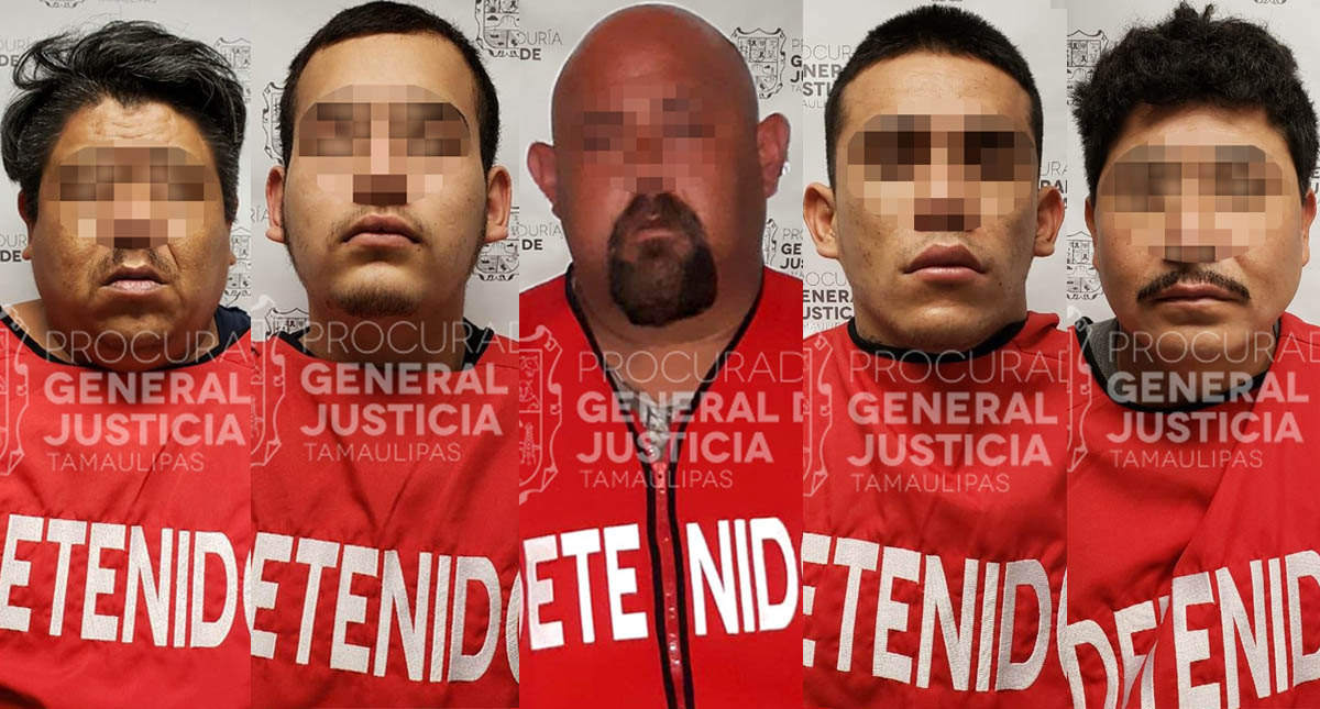 Detienen a 5 personas por asesinato de agente del MP Antisecuestros en Tamaulipas
