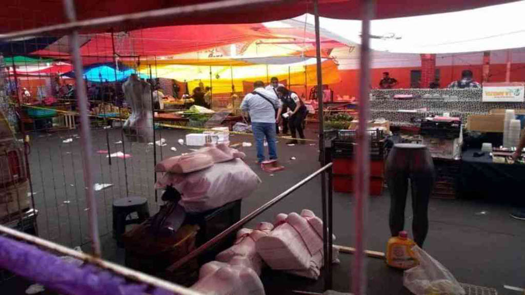 Asesinan a comerciante en tianguis de Nezahualcóyotl