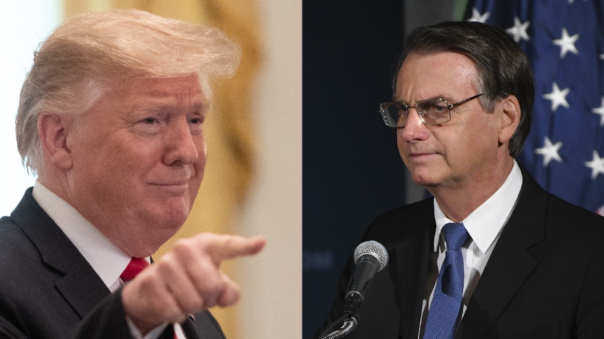 Trump recibe en la Casa Blanca a Jair Bolsonaro