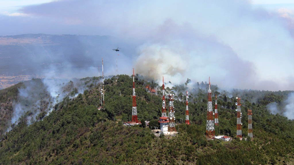 Controlado al 100 por ciento incendio forestal en Veracruz