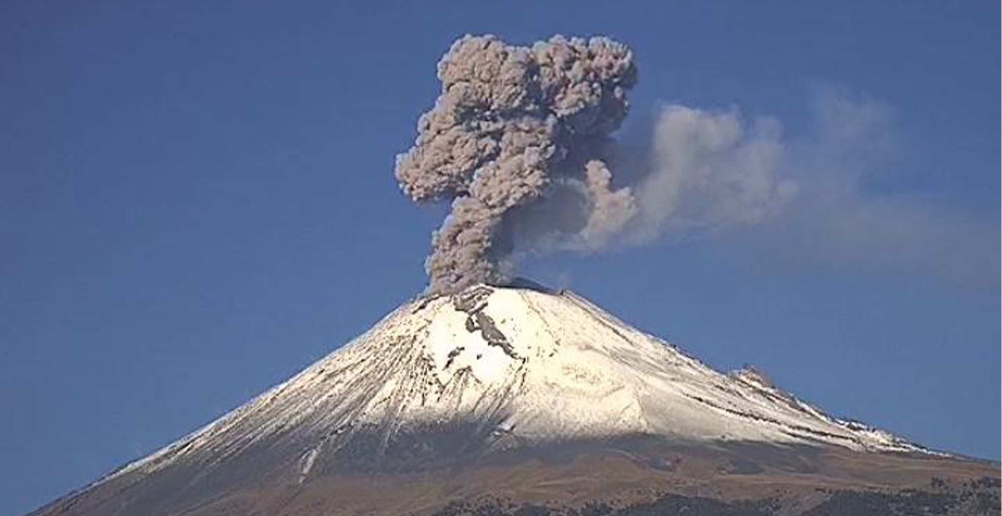 Prevén caída de ceniza del Popocatépetl en siete alcaldías