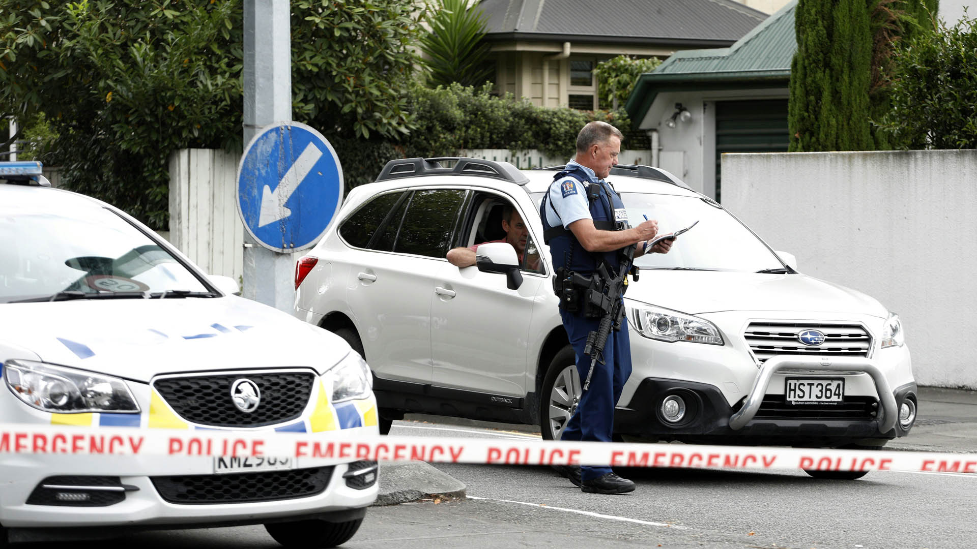 Sobreviviente en silla de ruedas narra tiroteo en Nueva Zelanda - zona-de-mezquita-acordonada