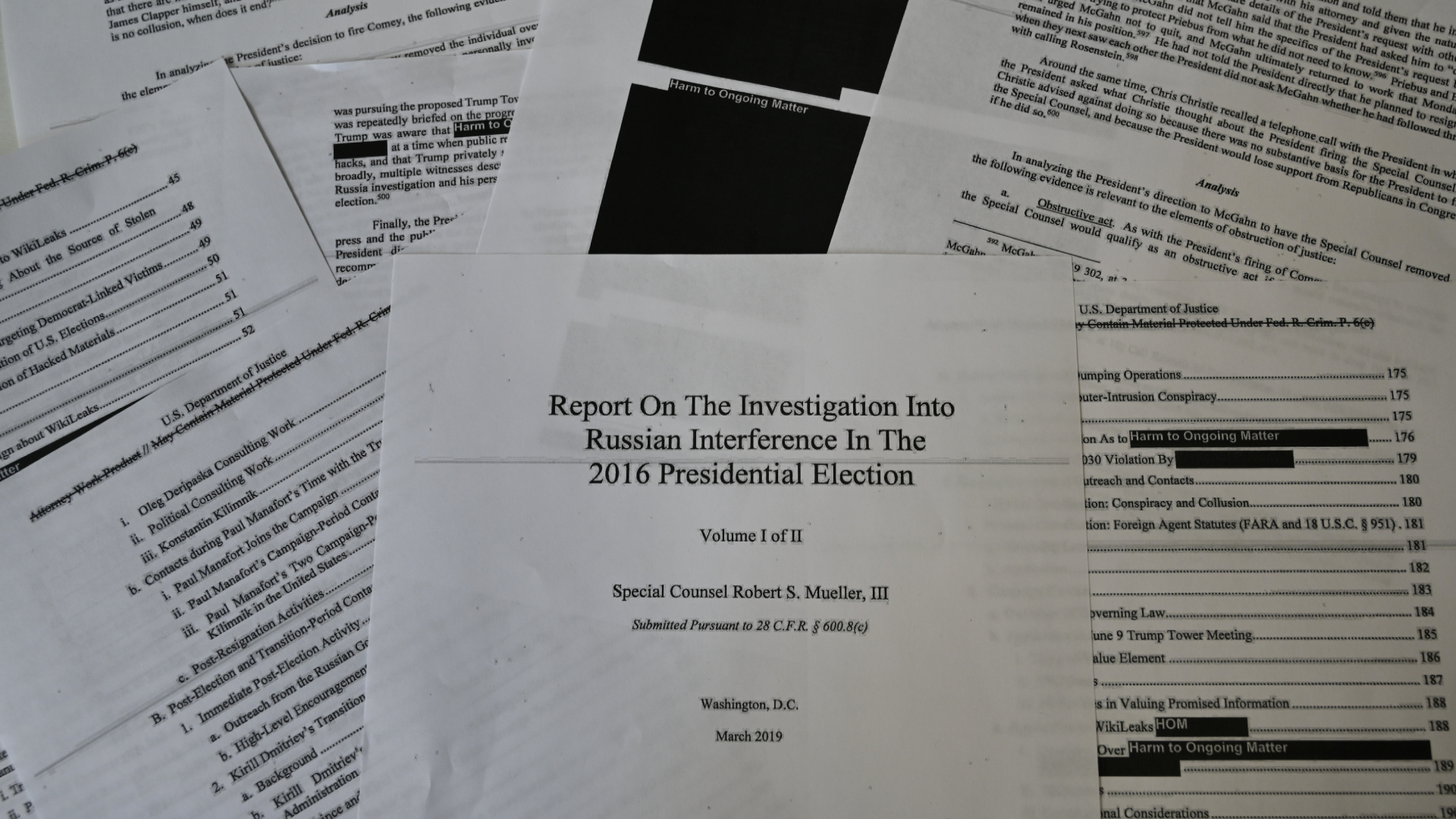 Representantes exigen acceso al informe completo de Robert Mueller