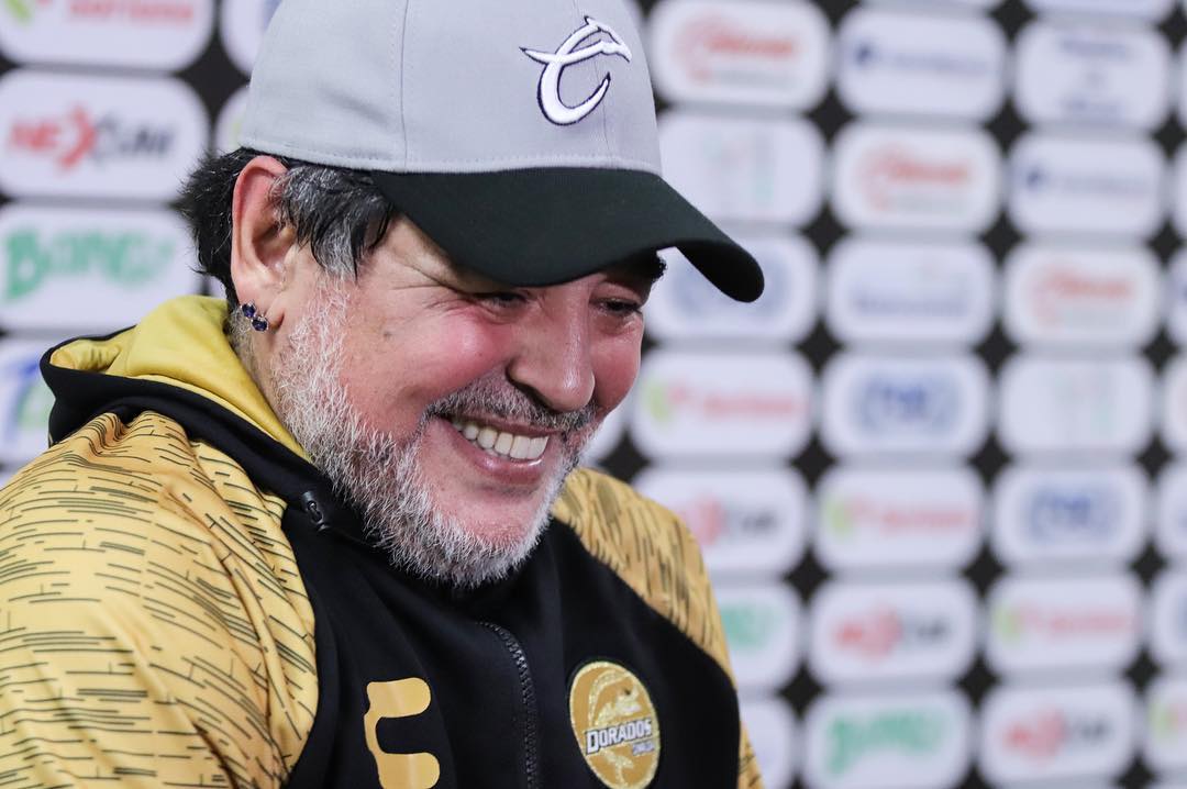 Maradona dedica victoria de Dorados a Nicolás Maduro