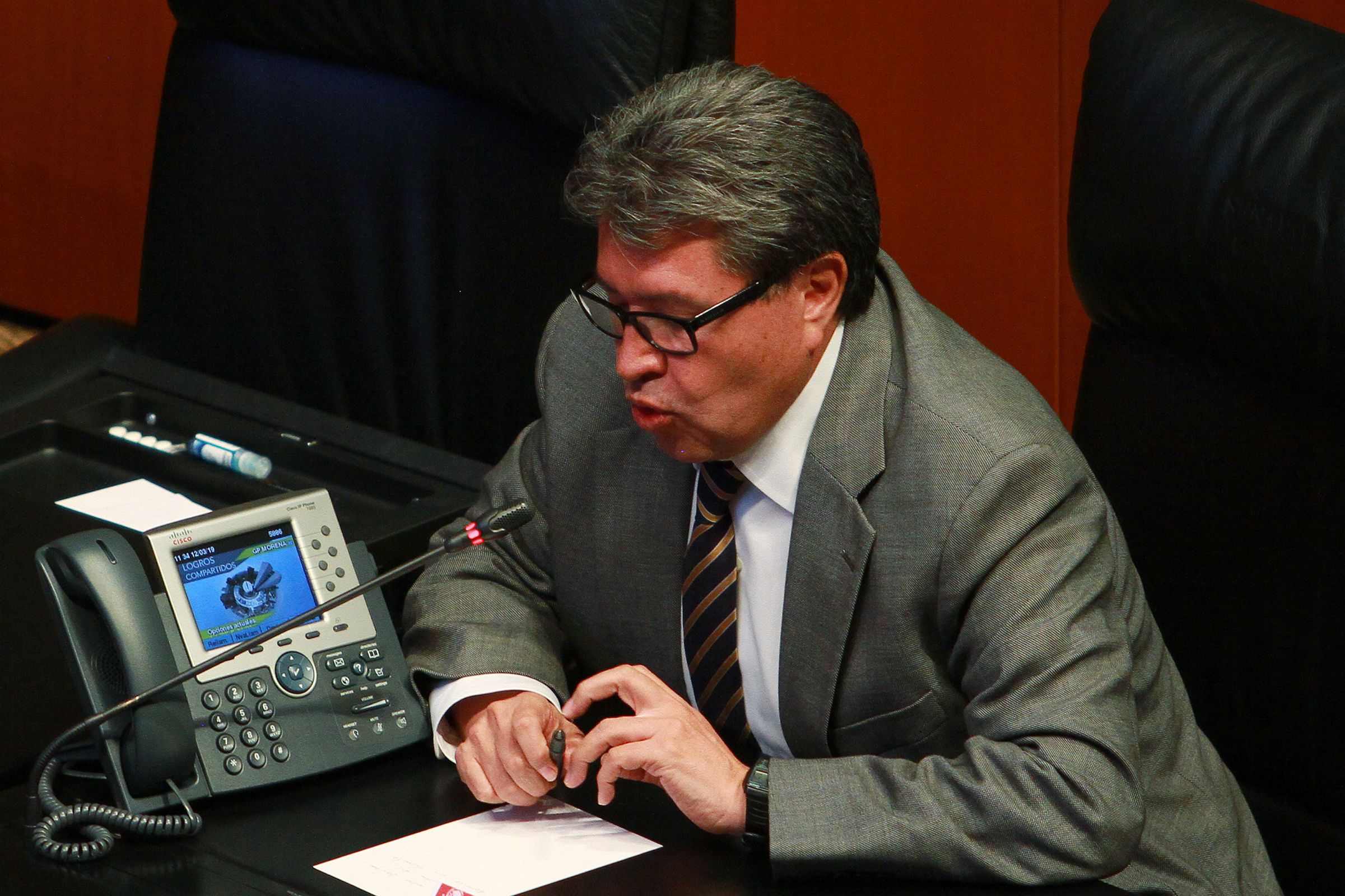 El discurso de Donald Trump polariza, afirma Ricardo Monreal