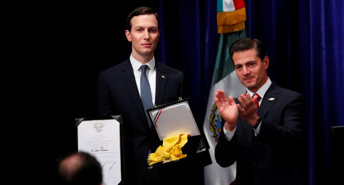 Piden que declaren Peña Nieto y Videgaray por condecoración a Kushner