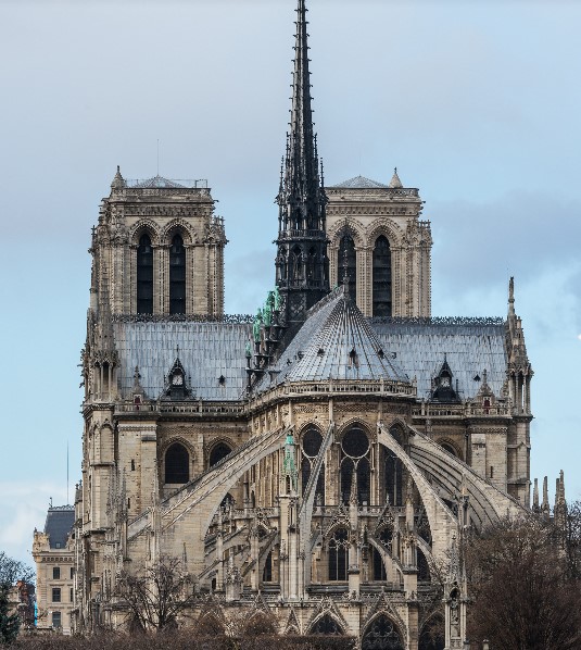 El antes y el después de Notre-Dame tras incendio en fotos - aguja