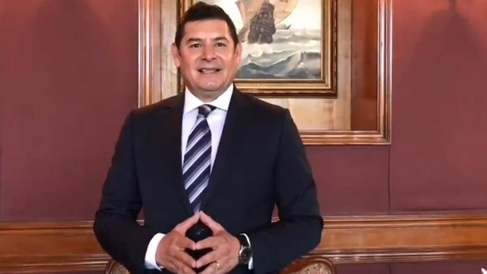 Morena no me ha notificado resolución sobre candidatura de Puebla: Armenta