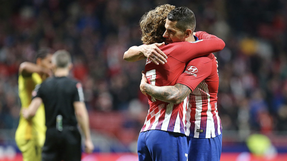 Atlético de Madrid gana al Girona y sigue a la caza del Barcelona
