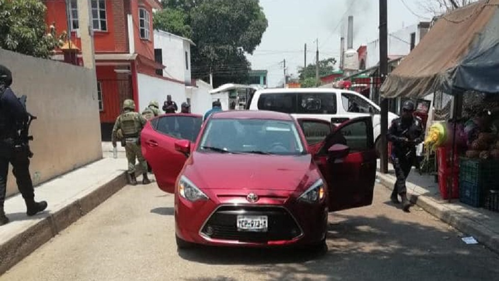 Policías de Veracruz abaten a presuntos delincuentes en Hueyapan