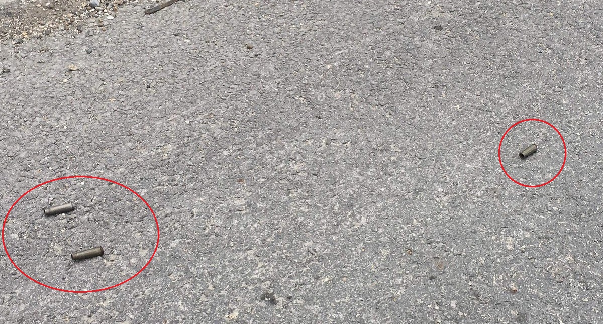 Policía abate a dos sujetos armados en Reynosa - balas