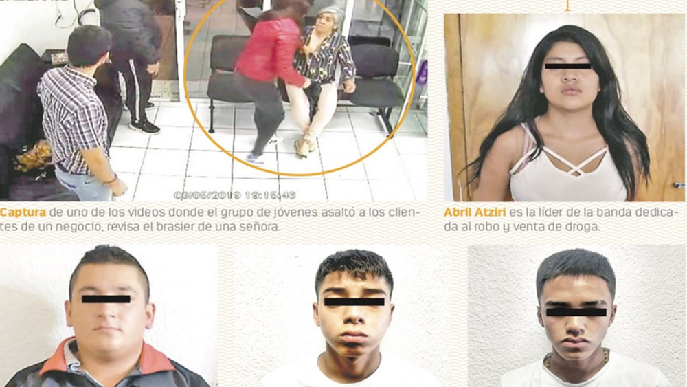 Familiares abandonan en PGJ a banda de menores delincuentes