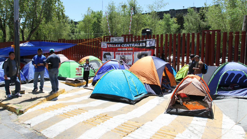 Anuncia CNTE nuevo bloqueo en San Lázaro
