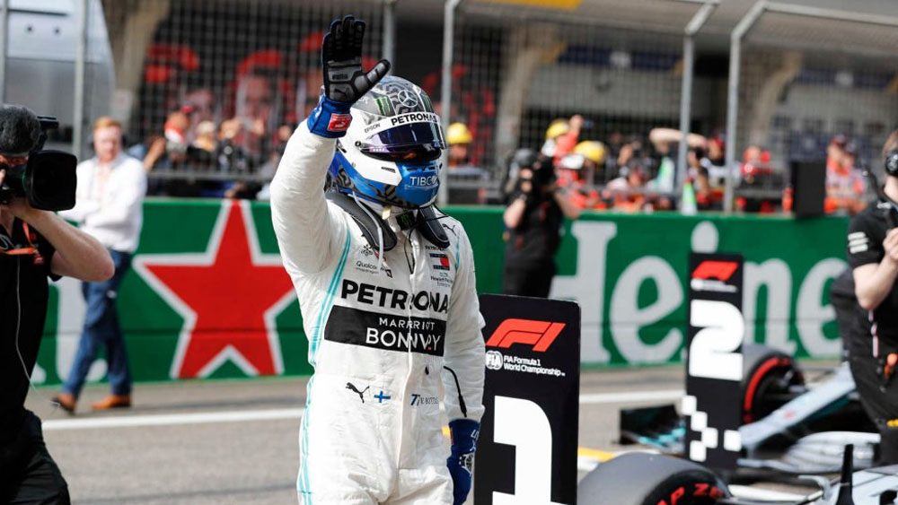 Bottas logra la pole position del Gran Premio de China Bottas logra la pole position del Gran Premio de China
