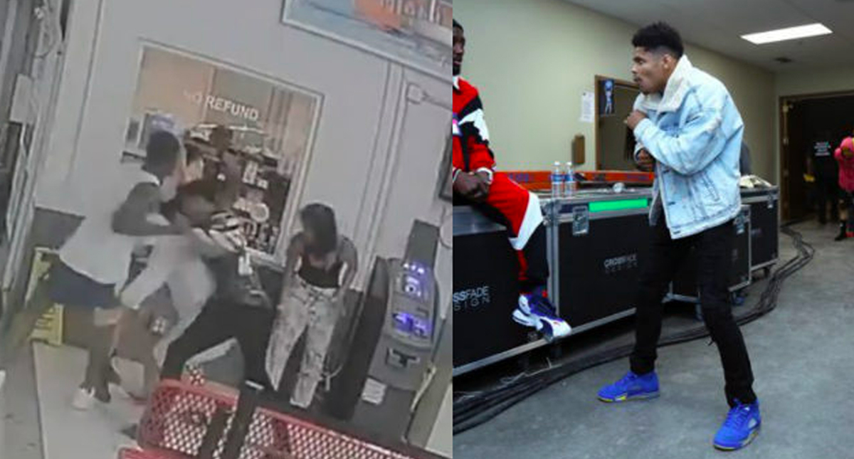 #Video Boxeadores profesionales golpean a dos mujeres y un hombre