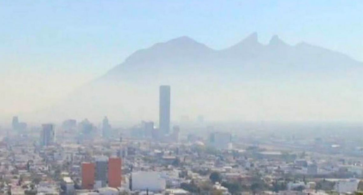 Continúa la mala calidad del aire en el área metropolitana de Monterrey