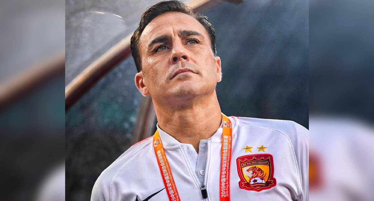 Cannavaro deja la selección China tras dirigir dos partidos