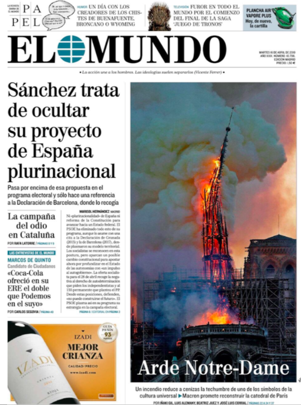 Las portadas de los medios tras el incendio en Notre-Dame - captura-de-pantalla-2019-04-16-a-las-113253