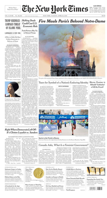 Las portadas de los medios tras el incendio en Notre-Dame - captura-de-pantalla-2019-04-16-a-las-113321