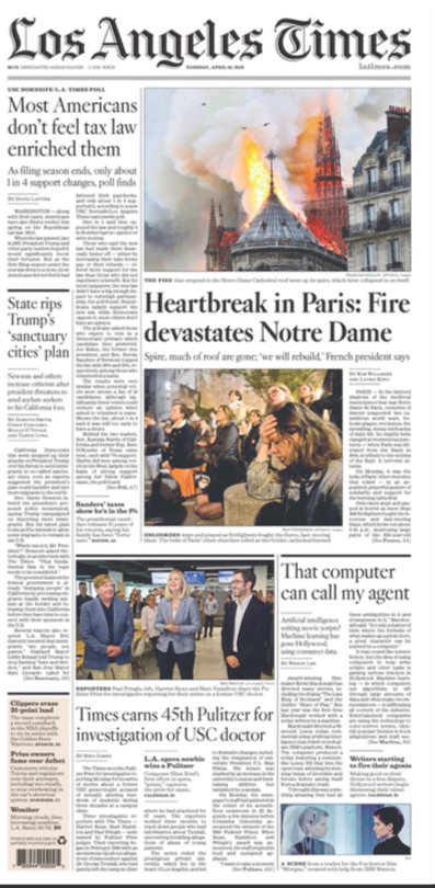 Las portadas de los medios tras el incendio en Notre-Dame - captura-de-pantalla-2019-04-16-a-las-113524