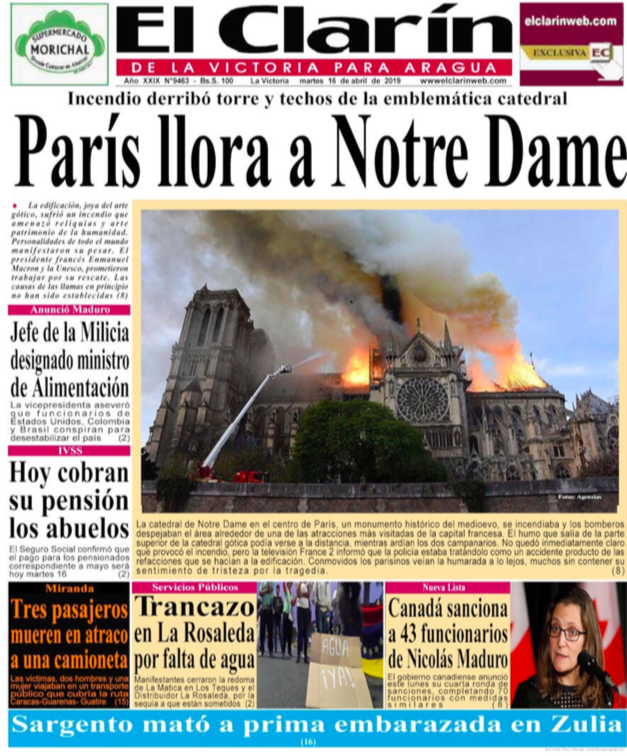 Las portadas de los medios tras el incendio en Notre-Dame - captura-de-pantalla-2019-04-16-a-las-113711