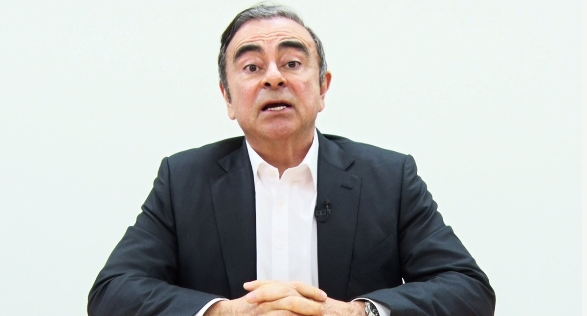 Carlos Ghosn se dice inocente y acusa de traición a Nissan