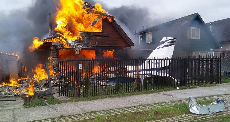 #Video Caída de avión pequeño en Chile deja seis muertos #Video Caída de avión pequeño en Chile deja seis muertos