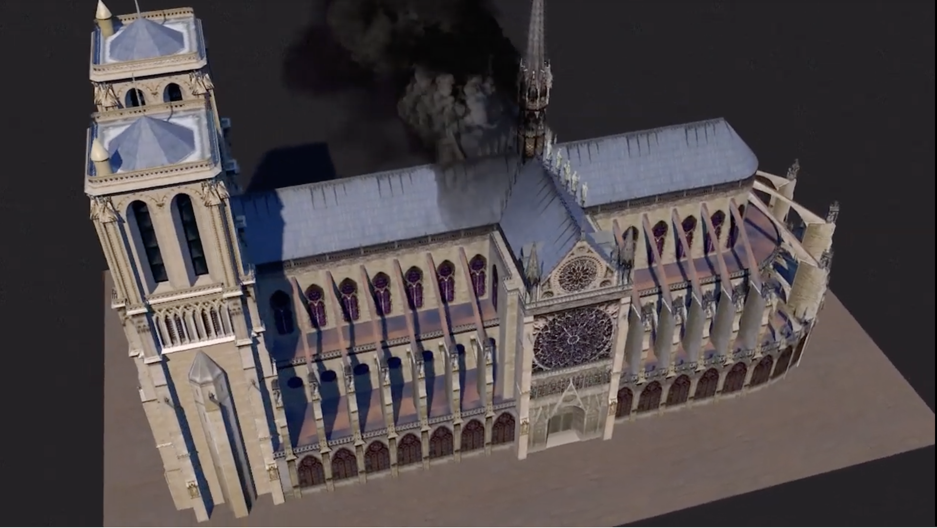 Así ocurrió la catástrofe de Notre-Dame Así ocurrió la catástrofe de Notre-Dame