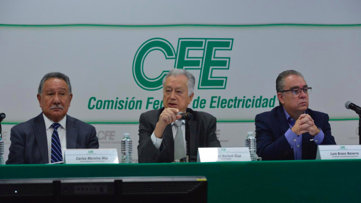 CFE explica cómo ocurrió el apagón en la Península de Yucatán