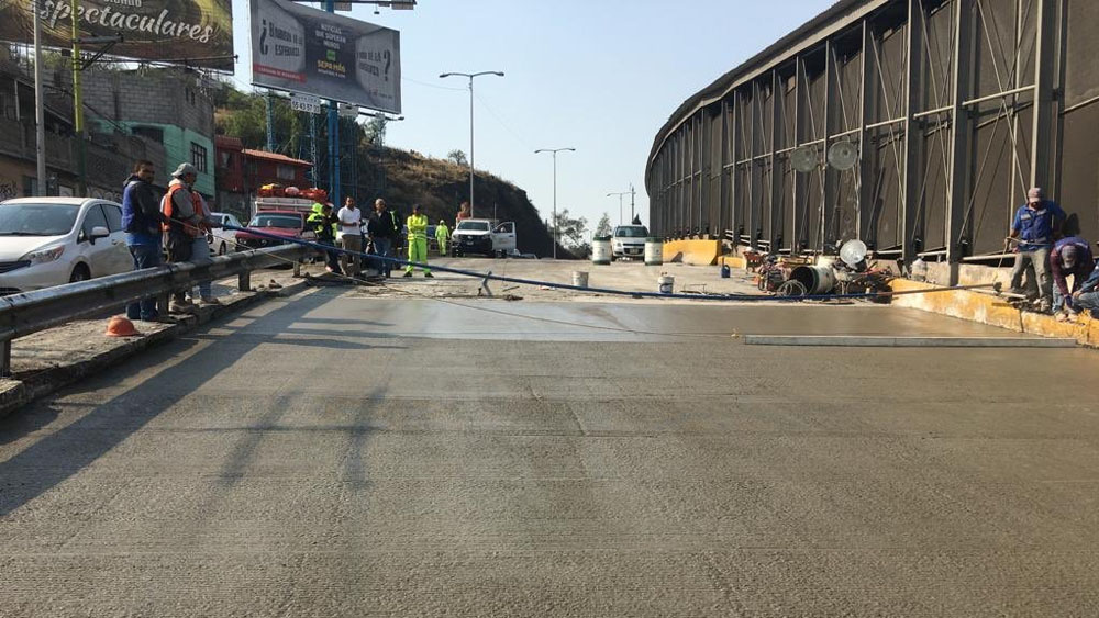 Cerrarán carriles centrales de Circuito Interior por reparaciones