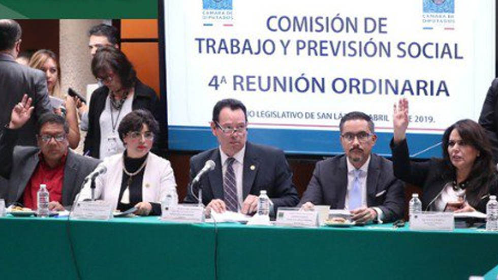 Aprueban en comisiones de la Cámara de Diputados la reforma laboral