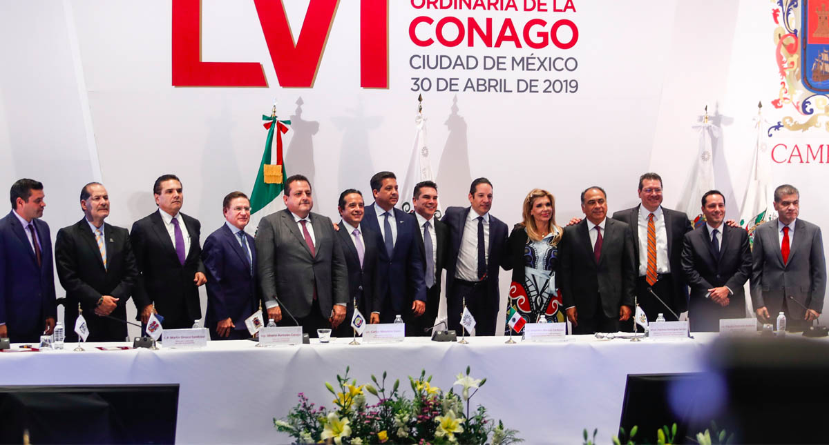 Conago propone a López Obrador eliminar la crispación Conago propone a López Obrador eliminar la crispación