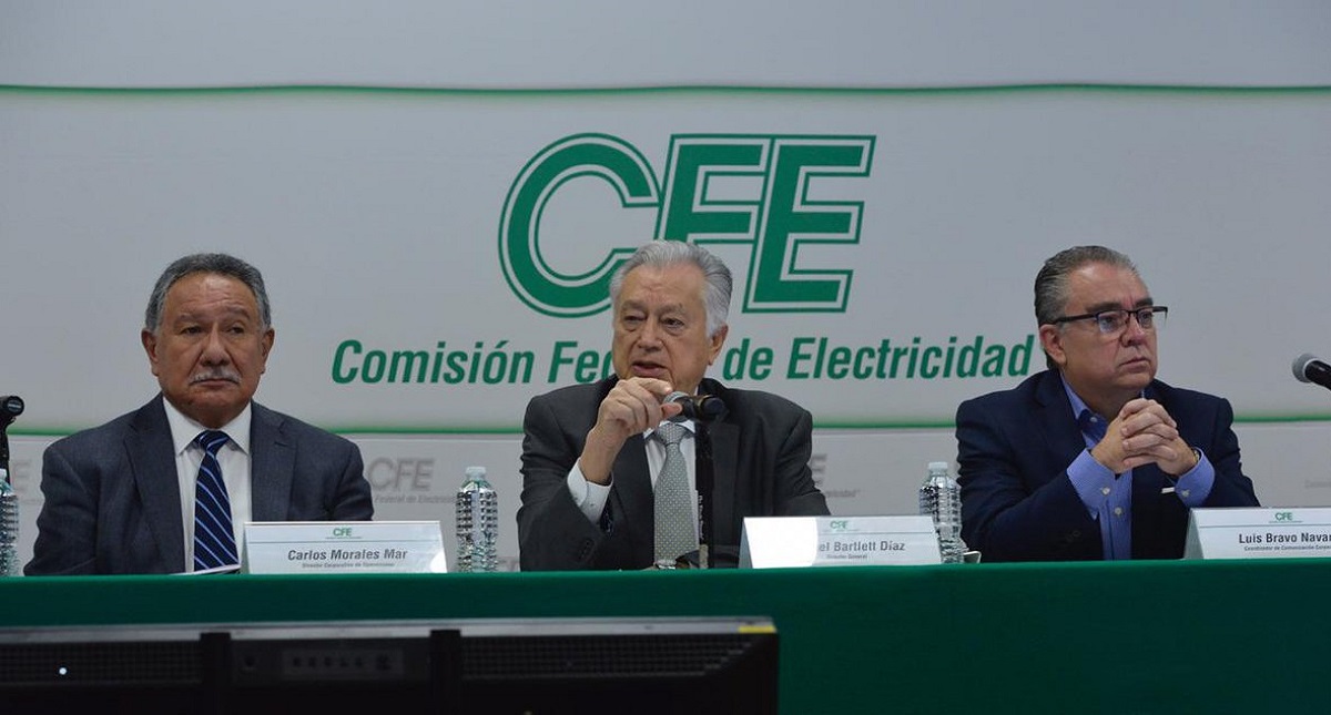 CFE descarta nuevos apagones o desabasto de energía - conferencia-cfe