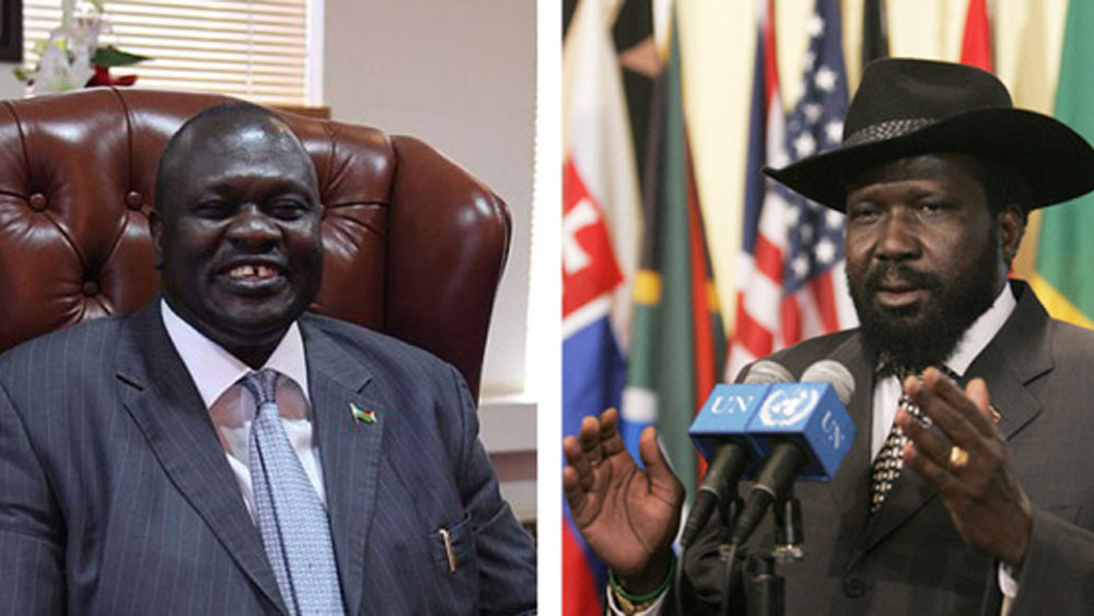 Papa reúne a presidente y a jefe rebelde de Sudán del Sur para retiro Papa reúne a presidente y a jefe rebelde de Sudán del Sur para retiro