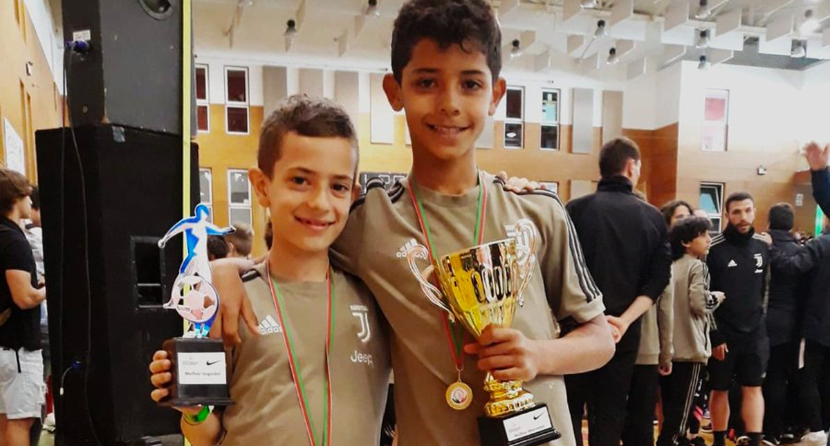 Cristiano Ronaldo Jr. goleador y campeón con la Juventus Sub 9