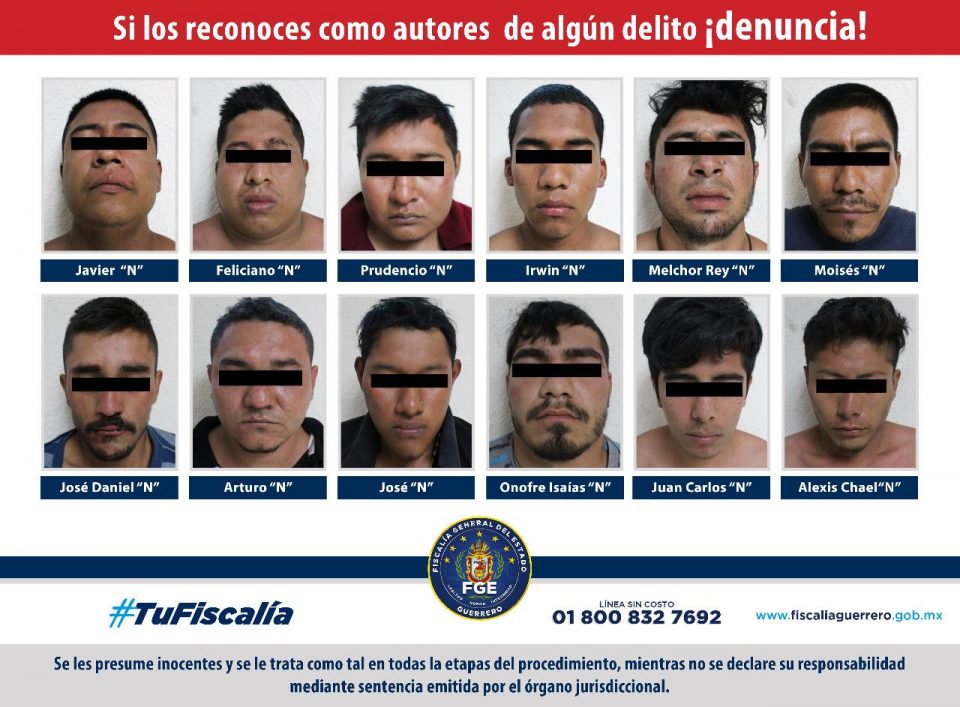 Enfrentamientos dejan cuatro muertos y 12 detenidos en Acapulco - detenidos-enfrentamiento-acapulco1