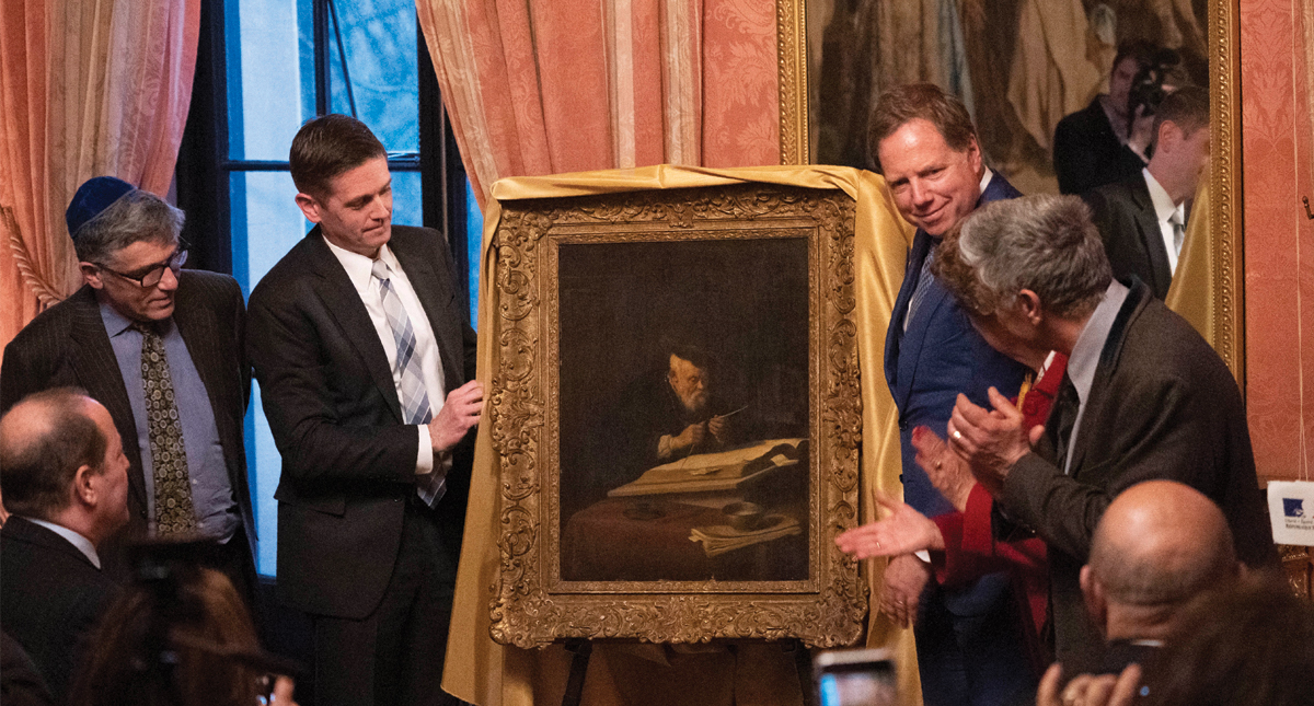 FBI devuelve cuadro de Salomon Koninck robado por nazis