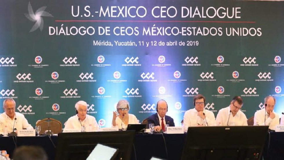 Ratificación del T-MEC iniciará el 18 de abril: Wilbur Ross - eeuu-mexico-ceo-dialogue