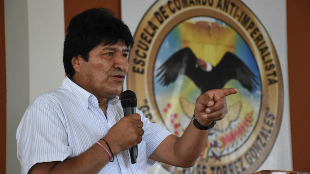 Evo Morales condena “intento de golpe de Estado” en Venezuela