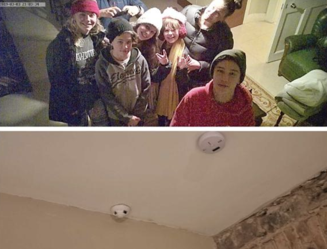 Hallan cámara oculta que grababa a familia en una residencia de Airbnb - familia-barker-arbnb-2