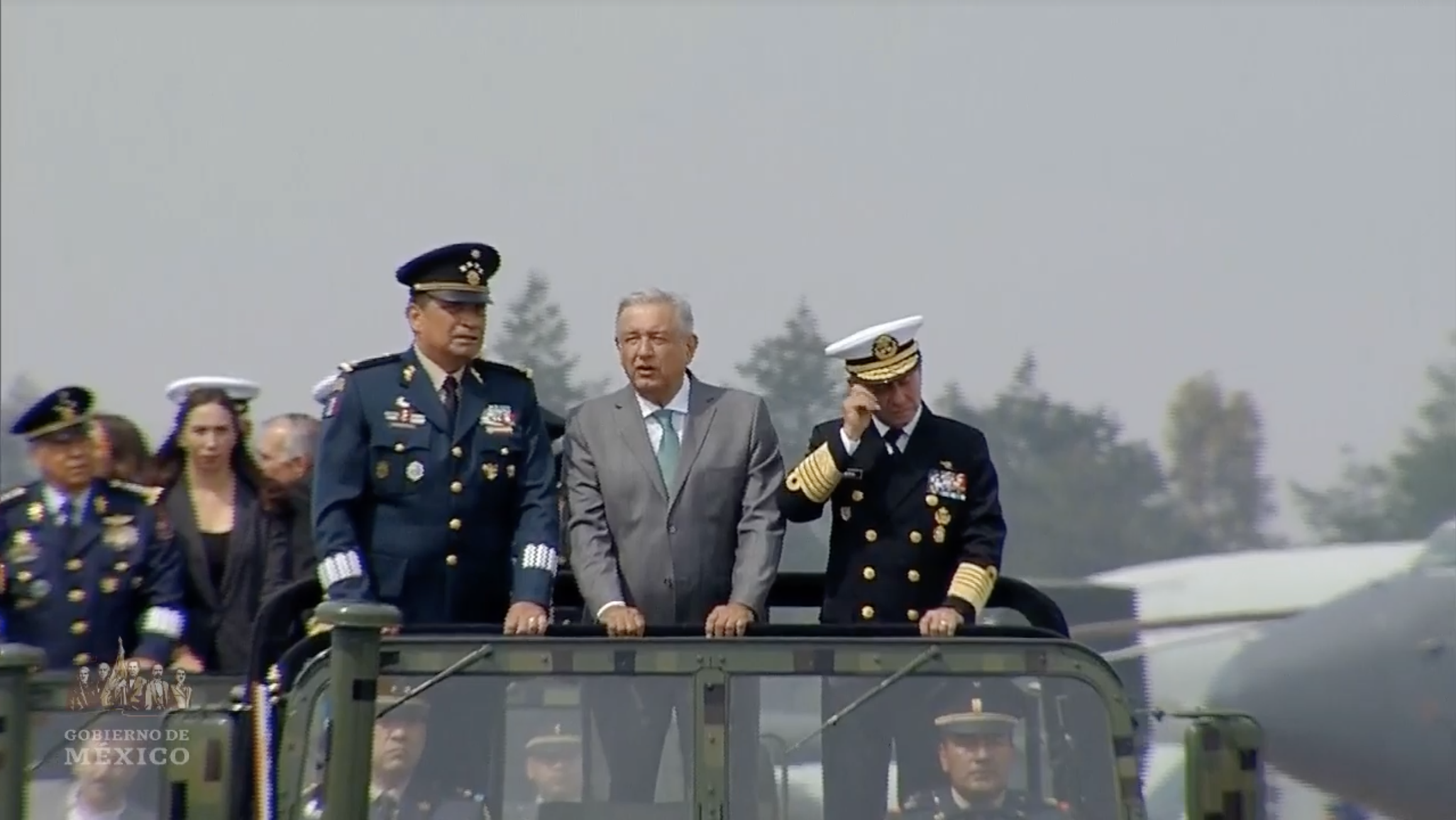 Ceremonia de Inauguración de la Feria Aeroespacial México 2019