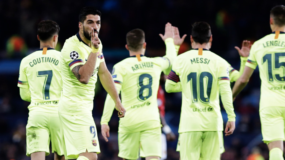 Barcelona se acerca a semifinales de Champions tras ganar al Manchester United