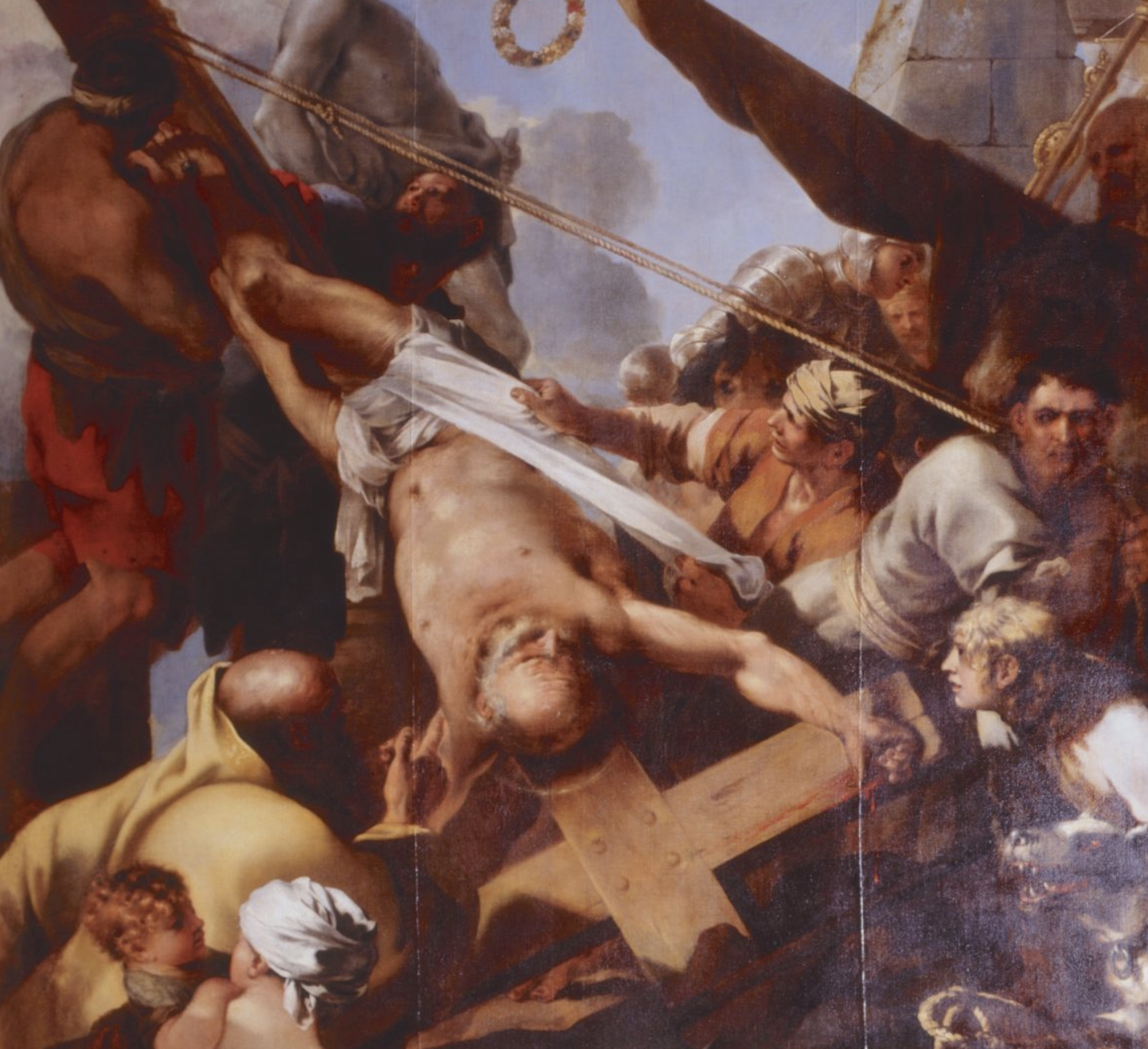 Las reliquias de Notre-Dame de París - grands-mays-le-crucifiement-de-saint-pierre