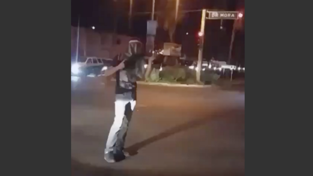 #Video Hombre dispara bazuca en Culiacán