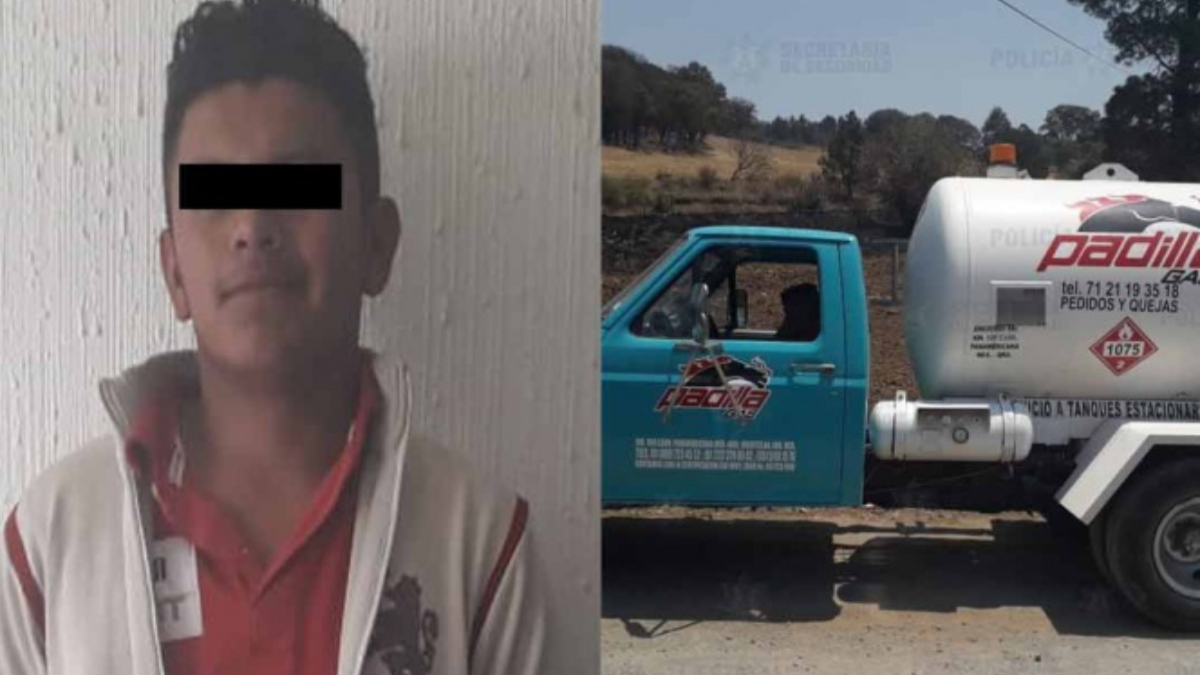 Detienen a hombre con pipa de combustible robado en el Estado de México
