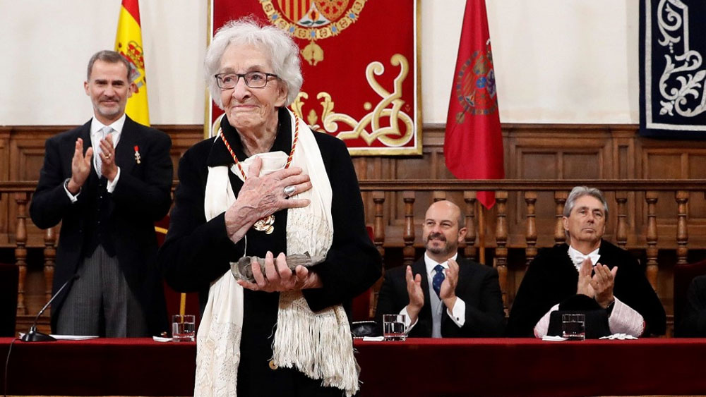La poetisa uruguaya Ida Vitale recibe Premio Cervantes