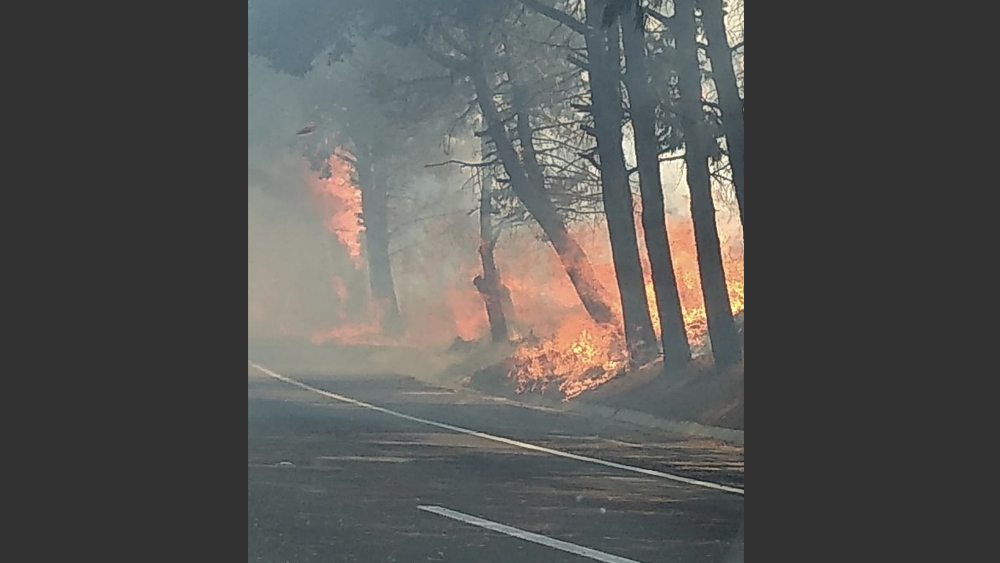 Controlan incendio en la autopista México-Cuernavaca