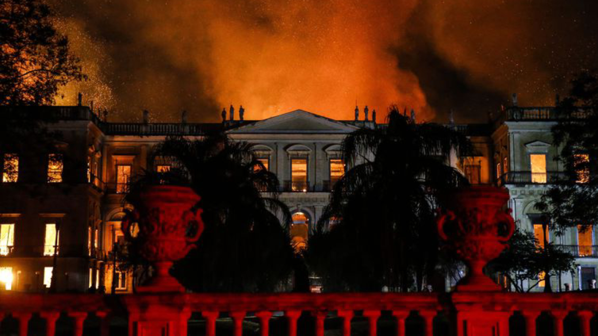 Incendio en Museo de Río inició en aparato de aire acondicionado