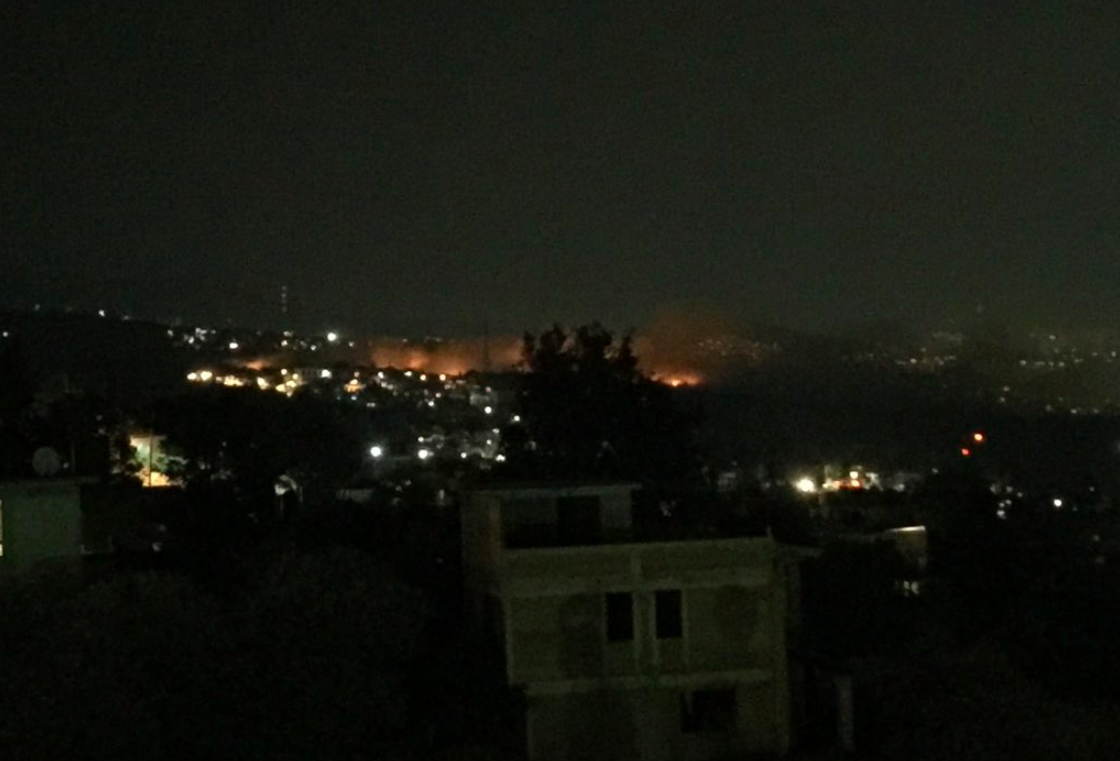 Incendio consume pastizal en el Ajusco